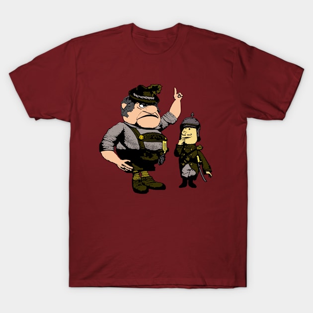 Against The Prowler (no text) T-Shirt by BradyRain